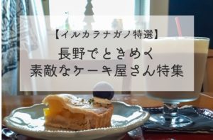 【イルカラ特選】長野市のおすすめケーキ屋さん20選